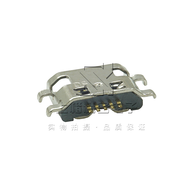 MICRO USB 5P SMT TYPE斜口沉板0.95